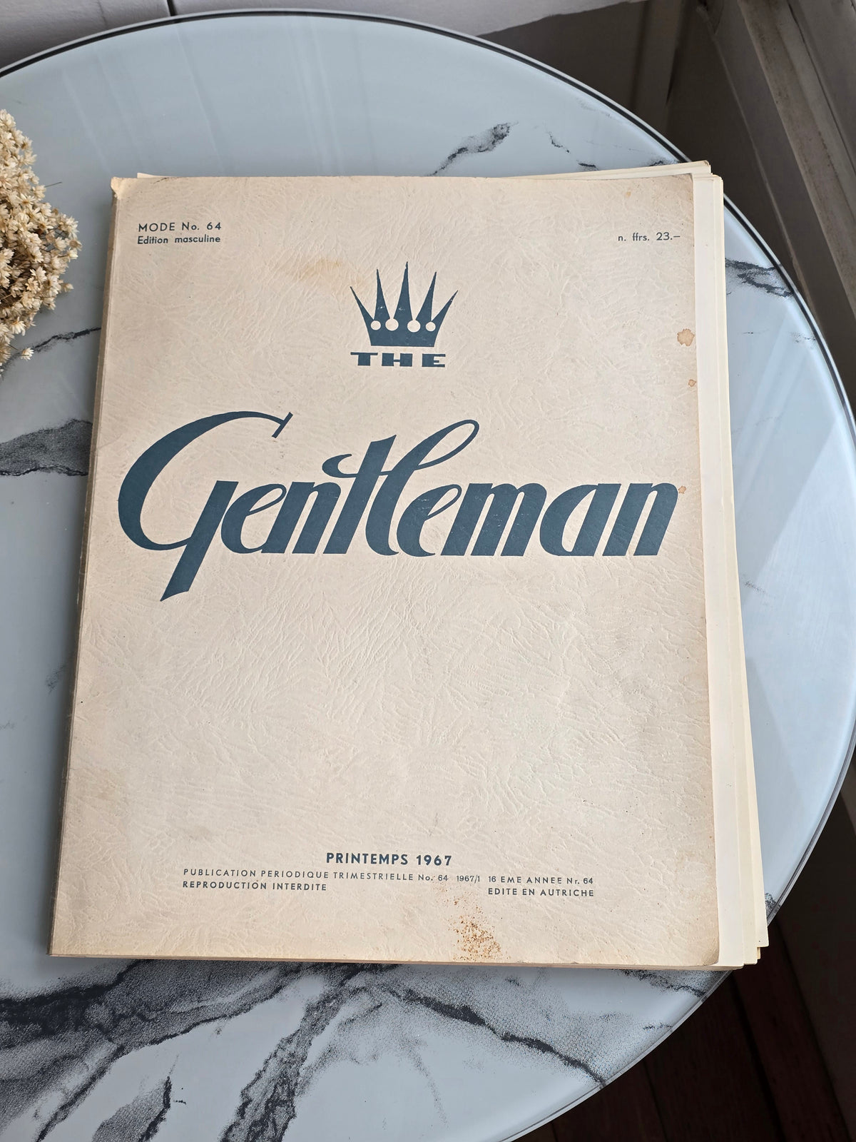 Gentleman muotikatalogin kuvia 1967