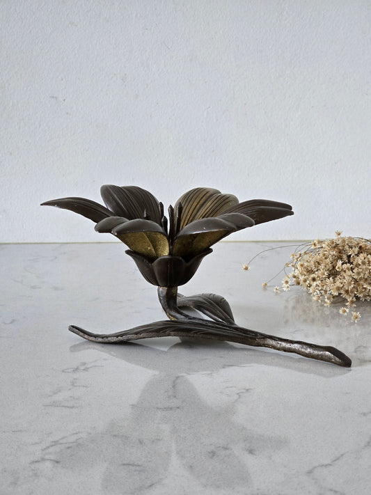 Vintage Kukka tuhkakuppi