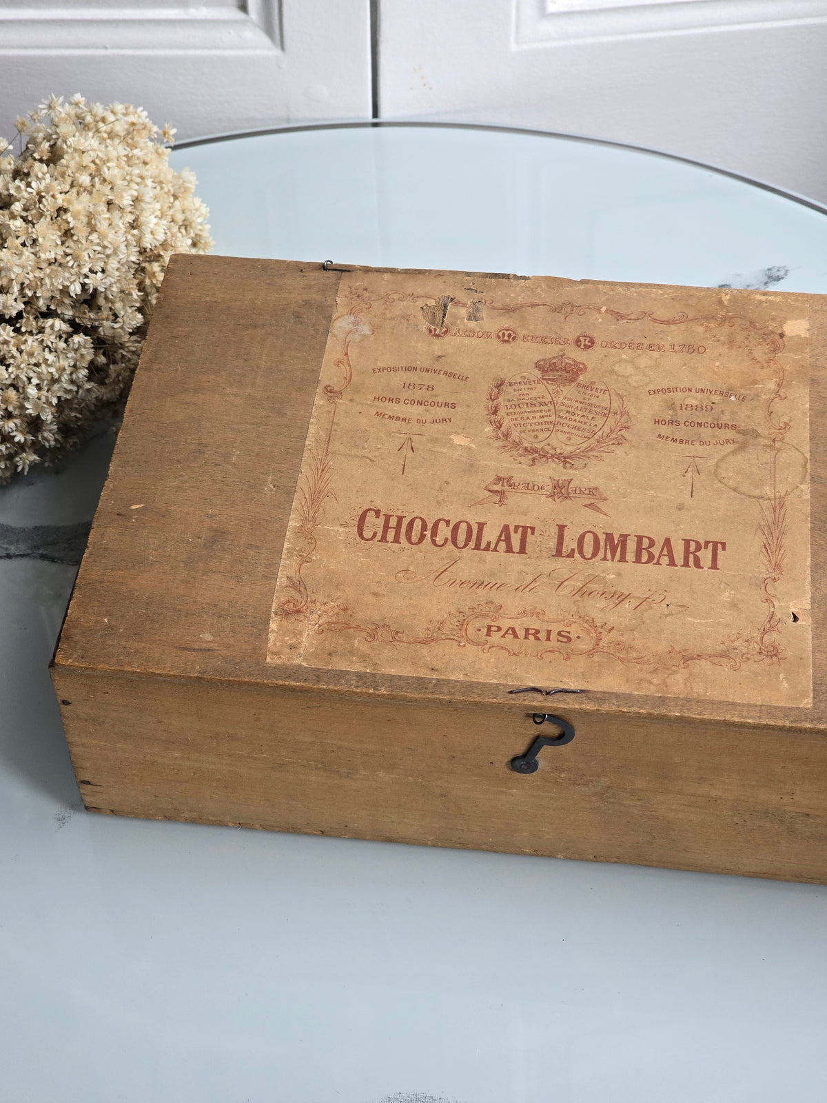 Chocolat Lombart puulaatikko