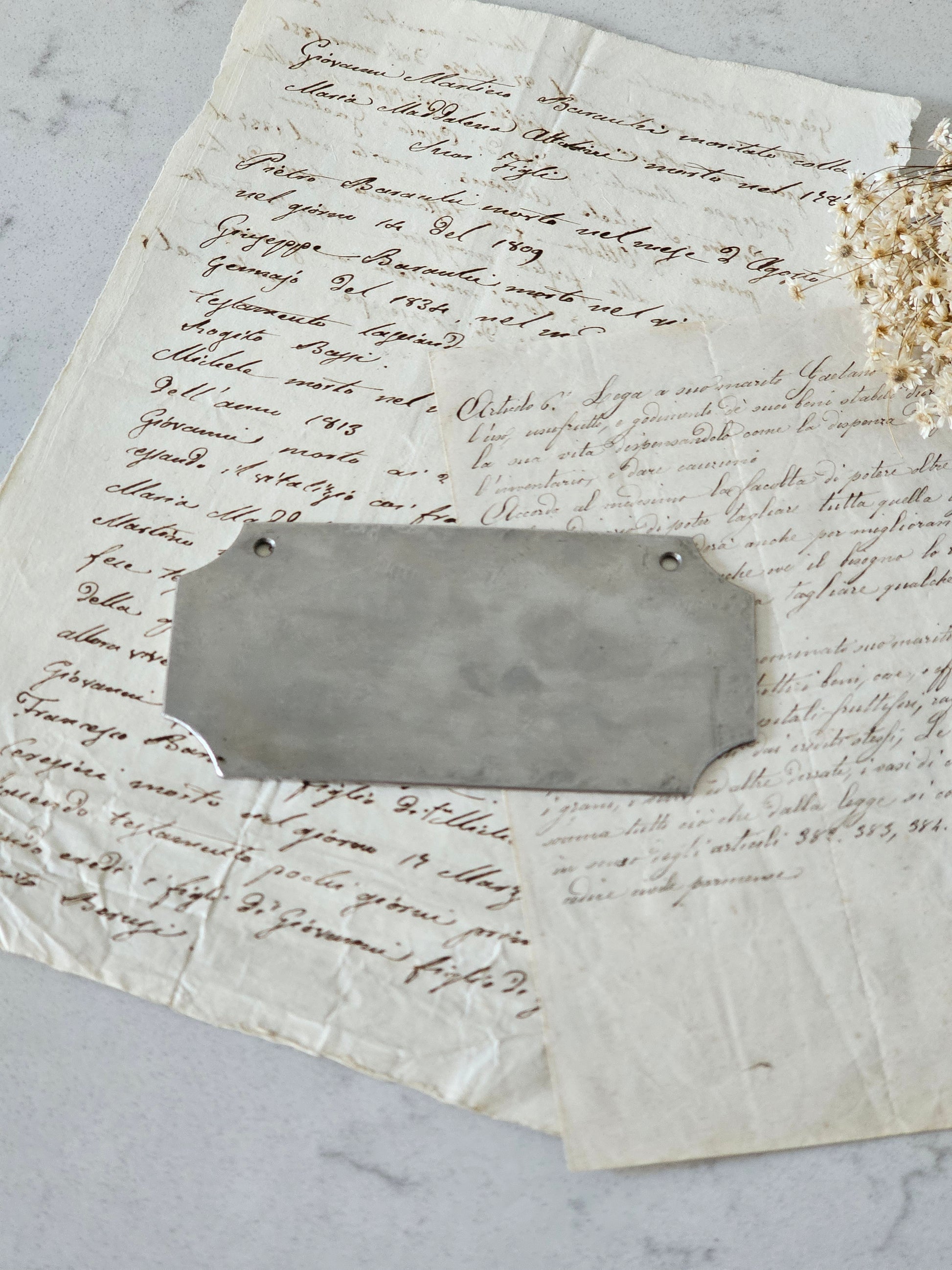 Italialainen vintage metallikyltti CHIUSO "suljettu"