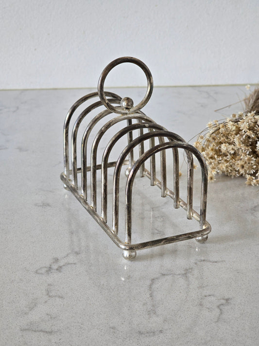 Englantilainen vintage paahtoleipäteline