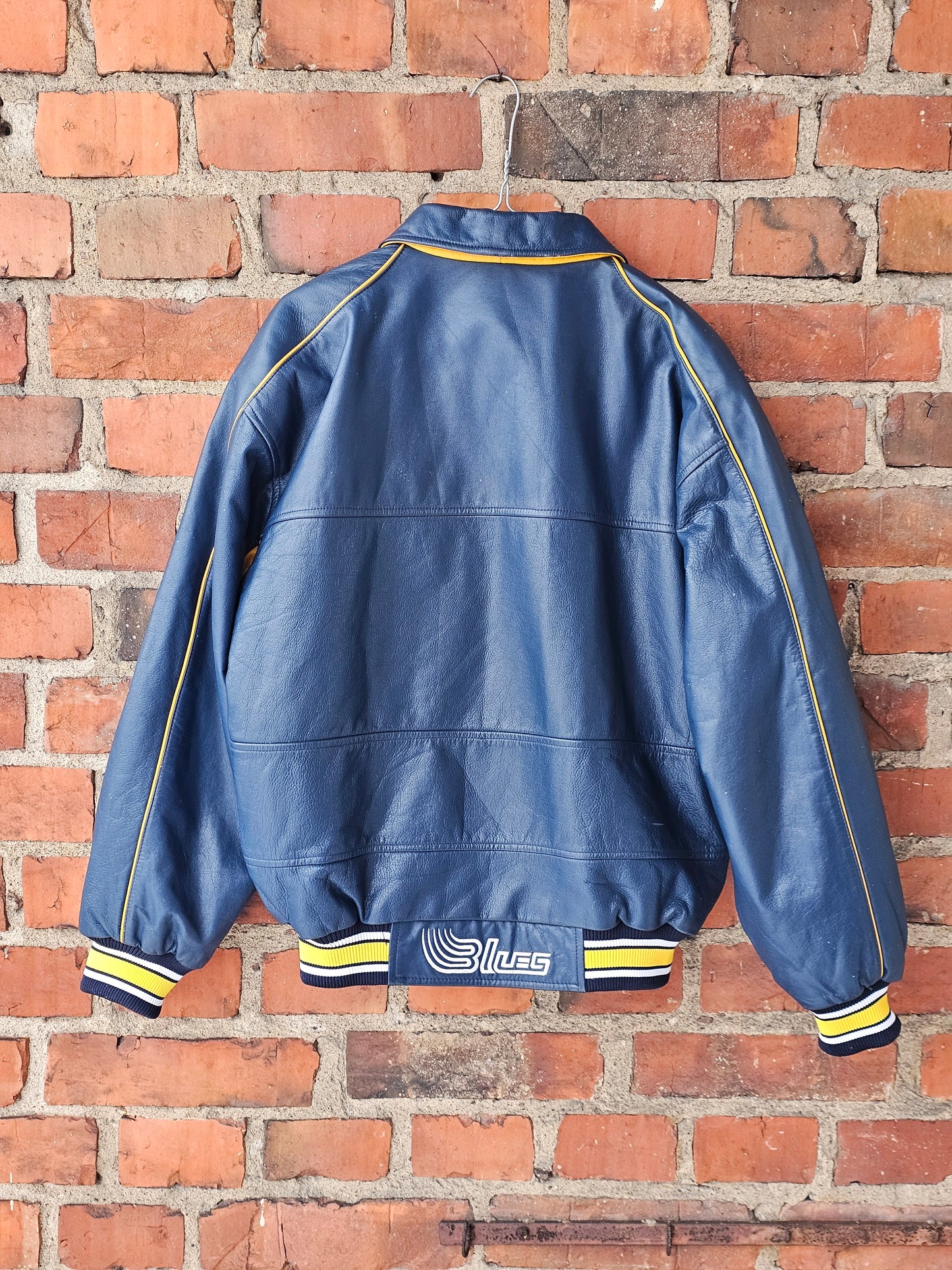 Espoo Blues vintage nahkatakki 90's