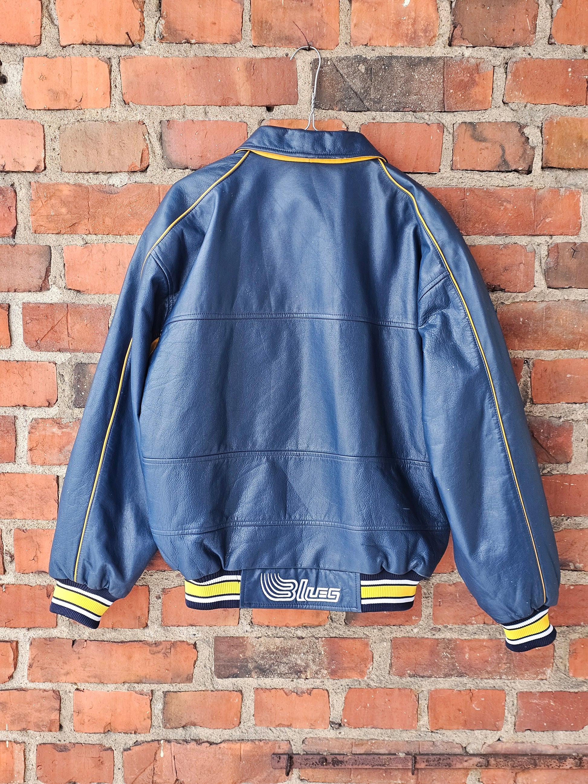 Espoo Blues vintage nahkatakki 90's