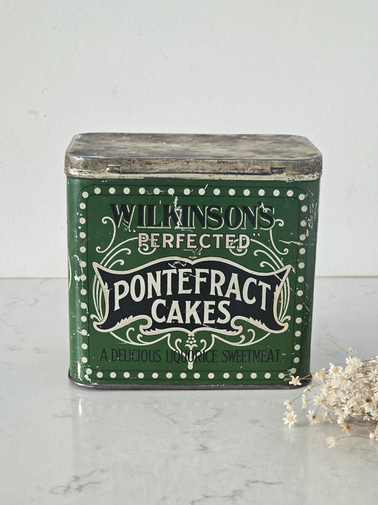 Pontefract cakes-metallilaatikko