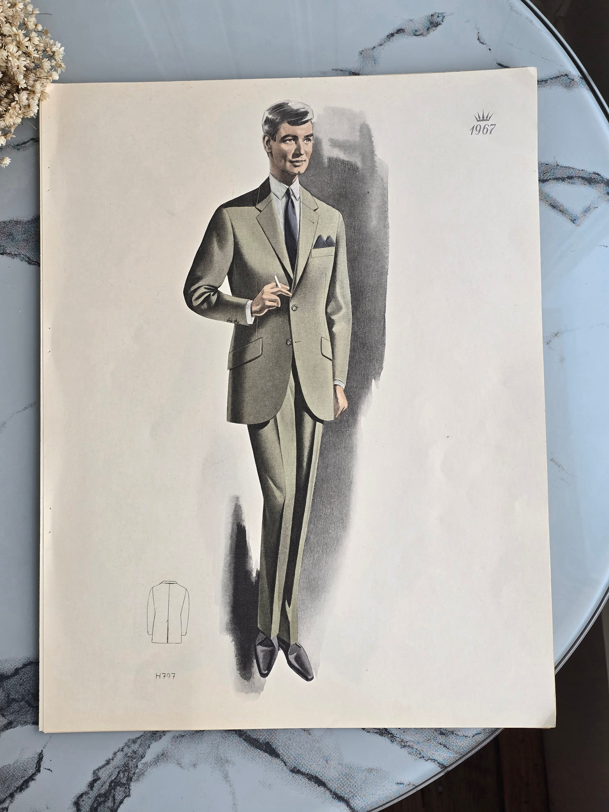 Gentleman muotikatalogin kuvia 1967