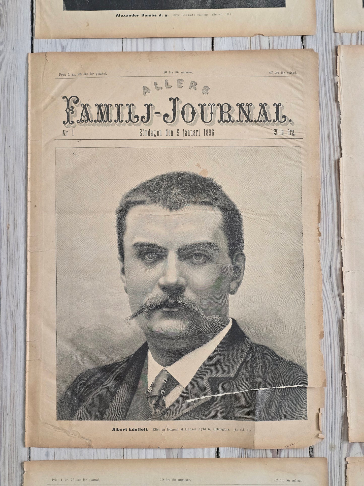 Familj Journal -vanhat isot kuvat v.1896
