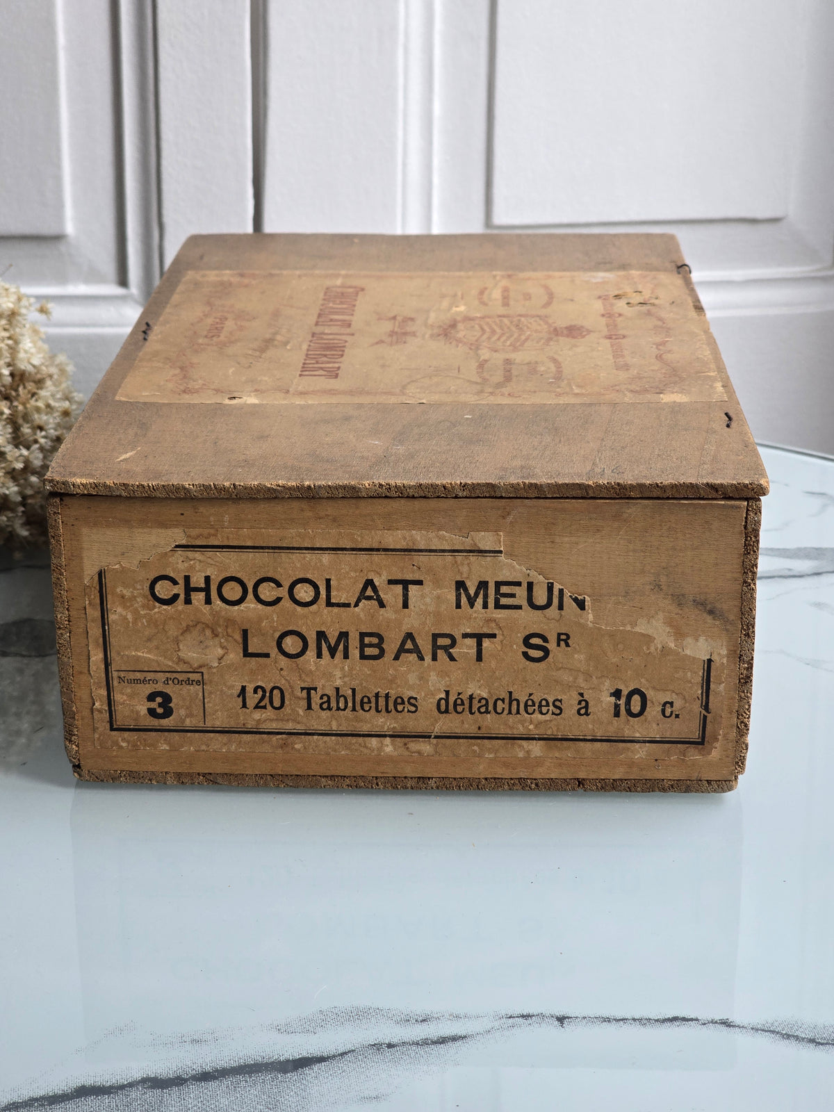 Chocolat Lombart puulaatikko