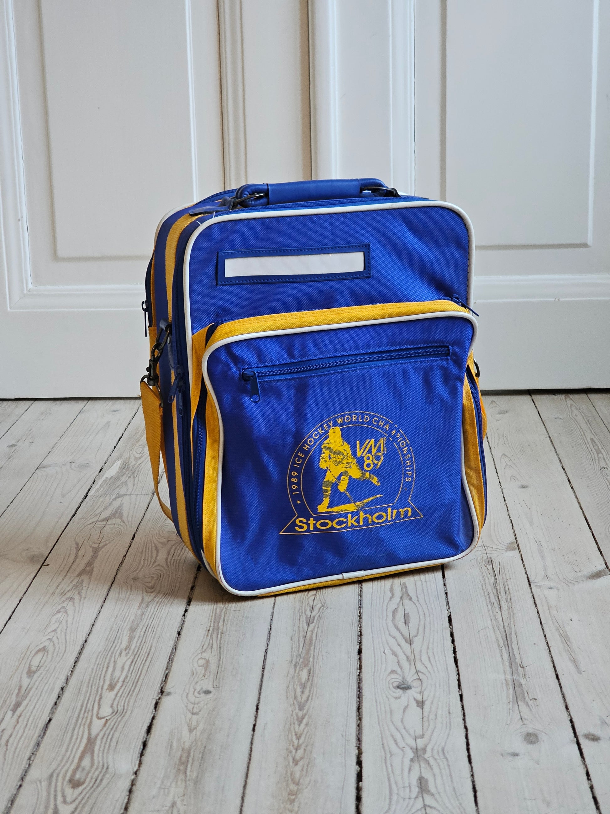 Stockholm VM 1989 vintage laukku