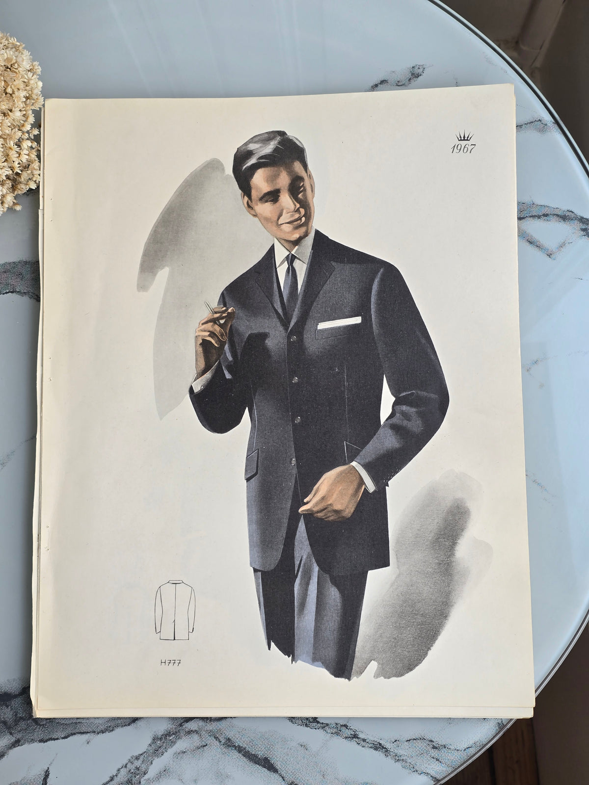 Gentleman muotikatalogin kuvia 1967