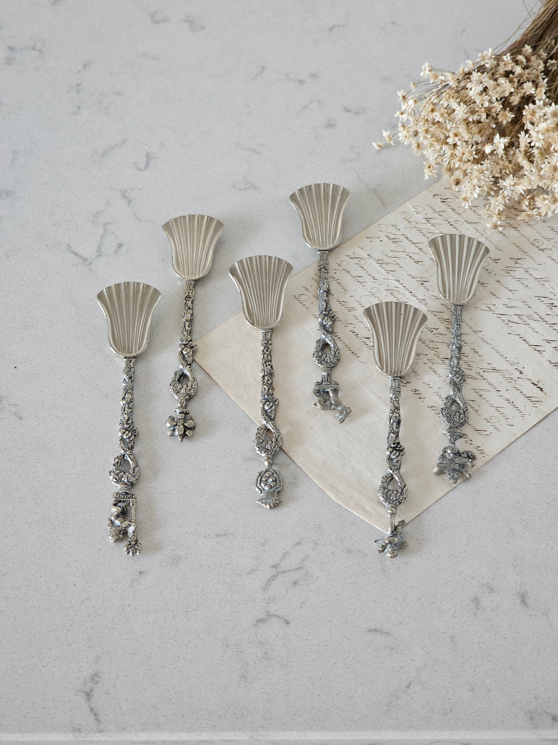  italialainen vintage lusikkasetti 