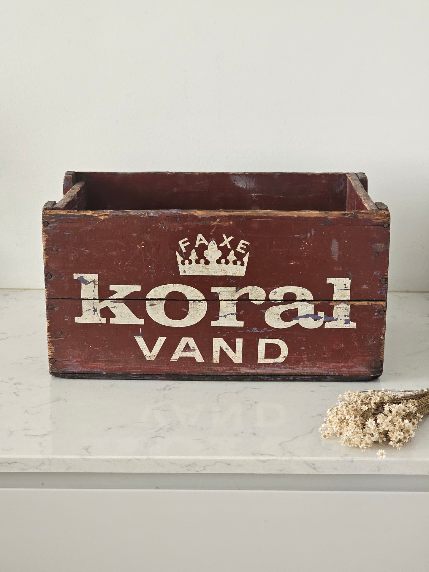 Faxe Koral Vand puulaatikko