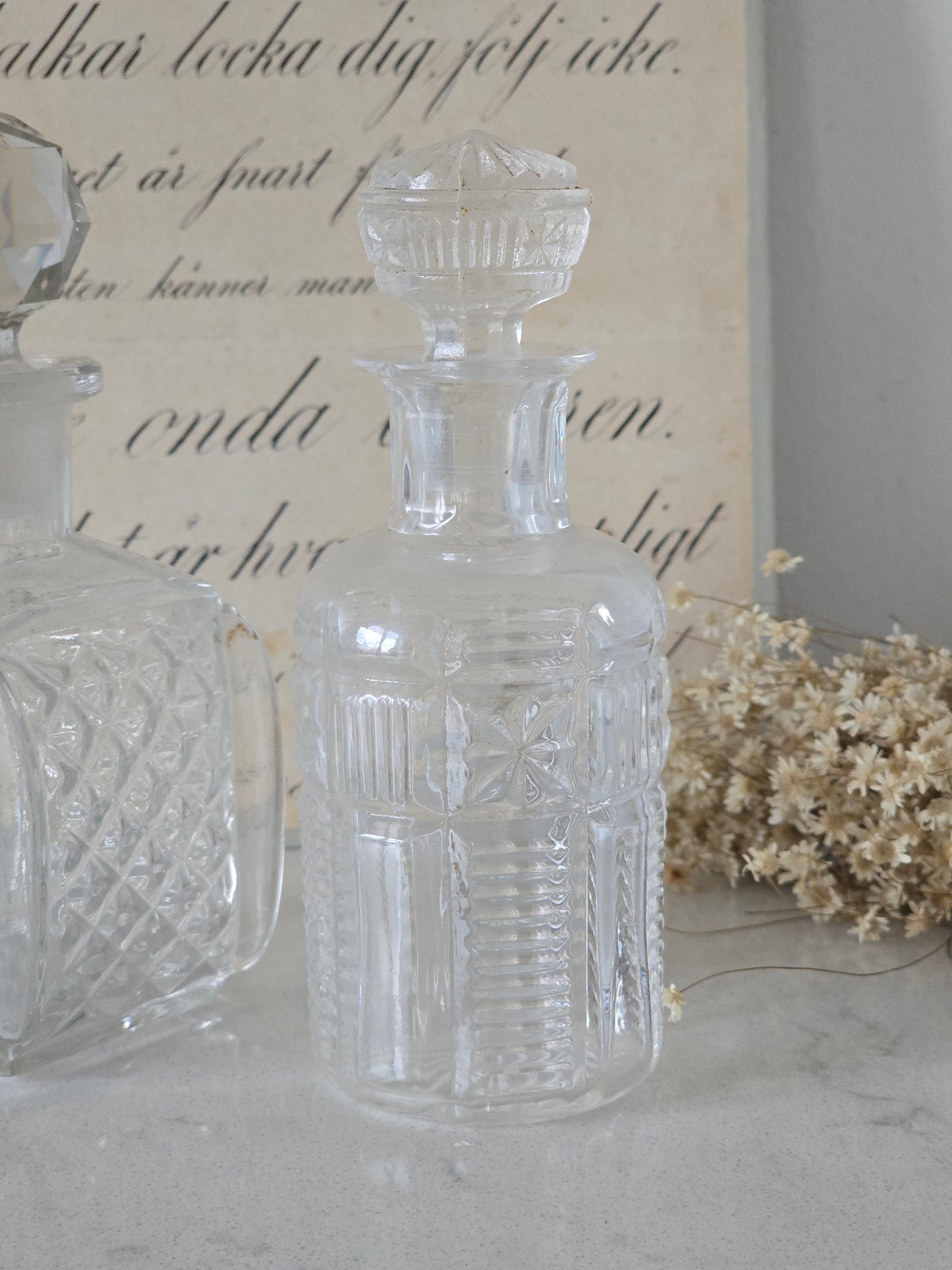 Setti lasipulloja 2kpl