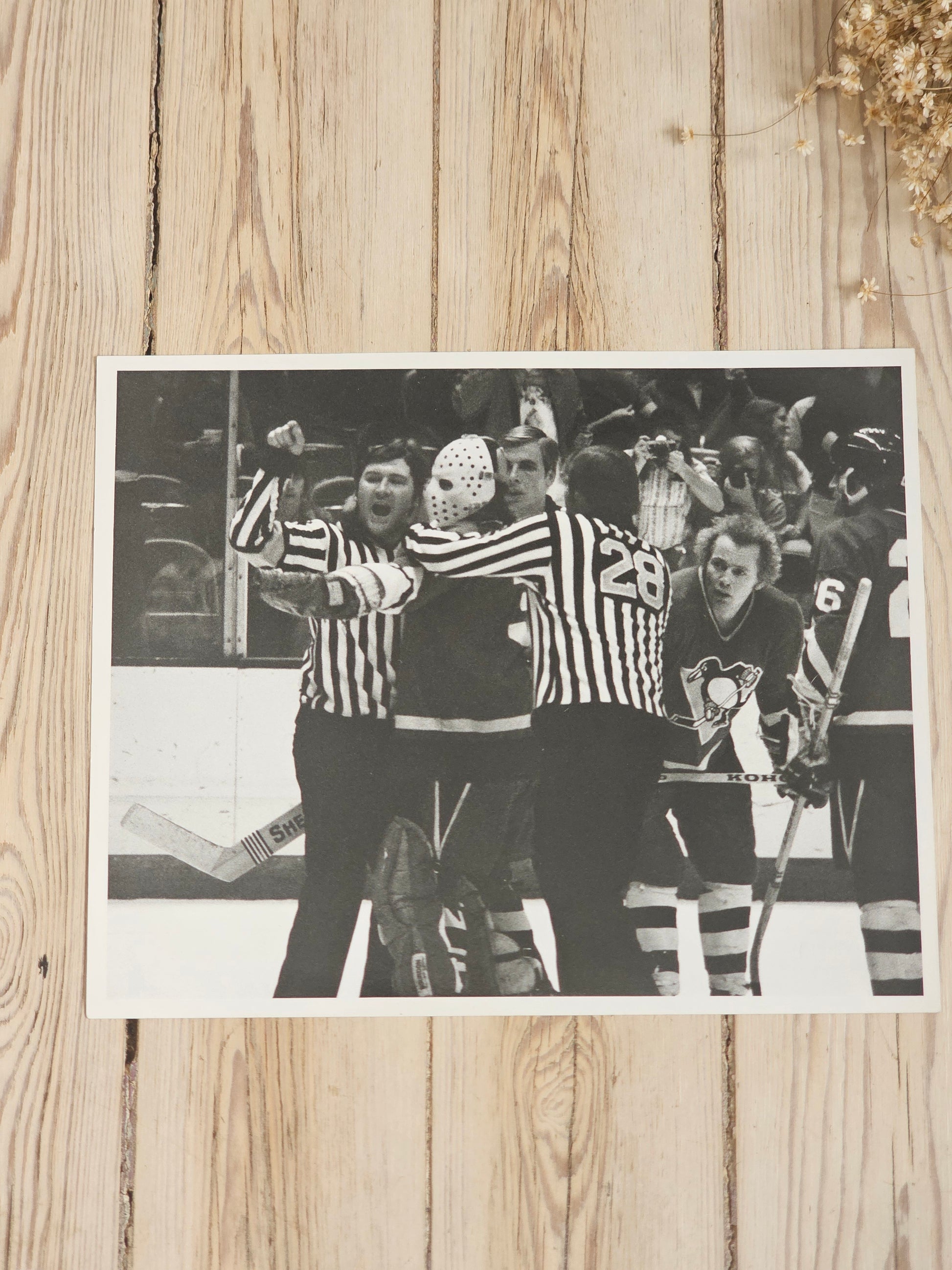 Vanhat NHL valokuvat California Golden Seals-Montreal Canadiens Pittsburgh Penguins