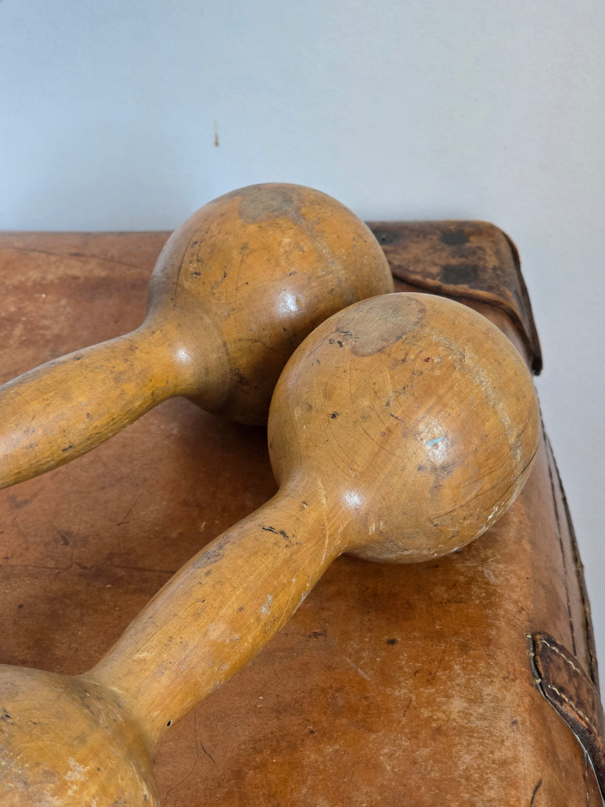 Vanhat ranskalaiset vintage käsipainot