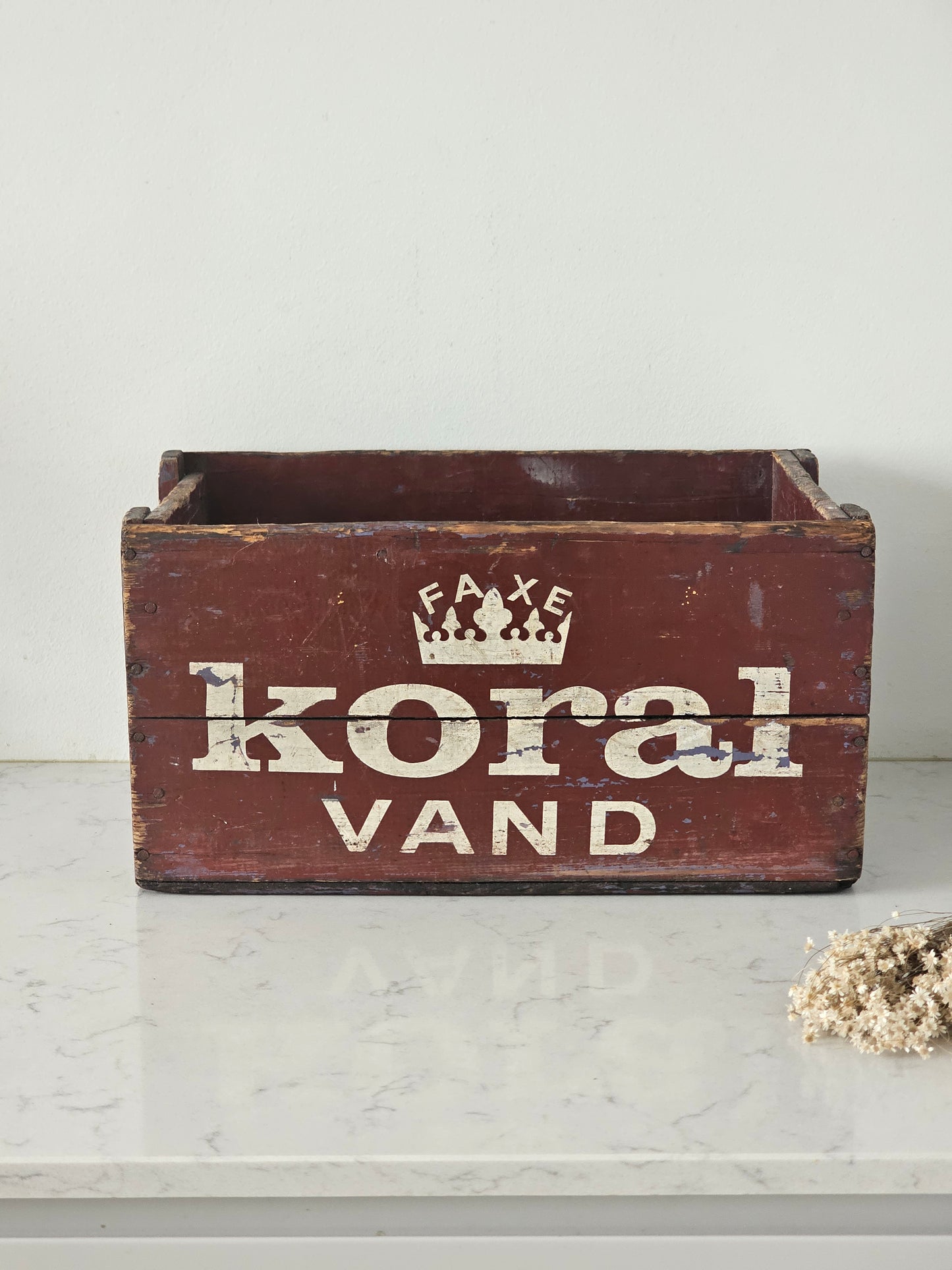 Faxe Koral Vand puulaatikko