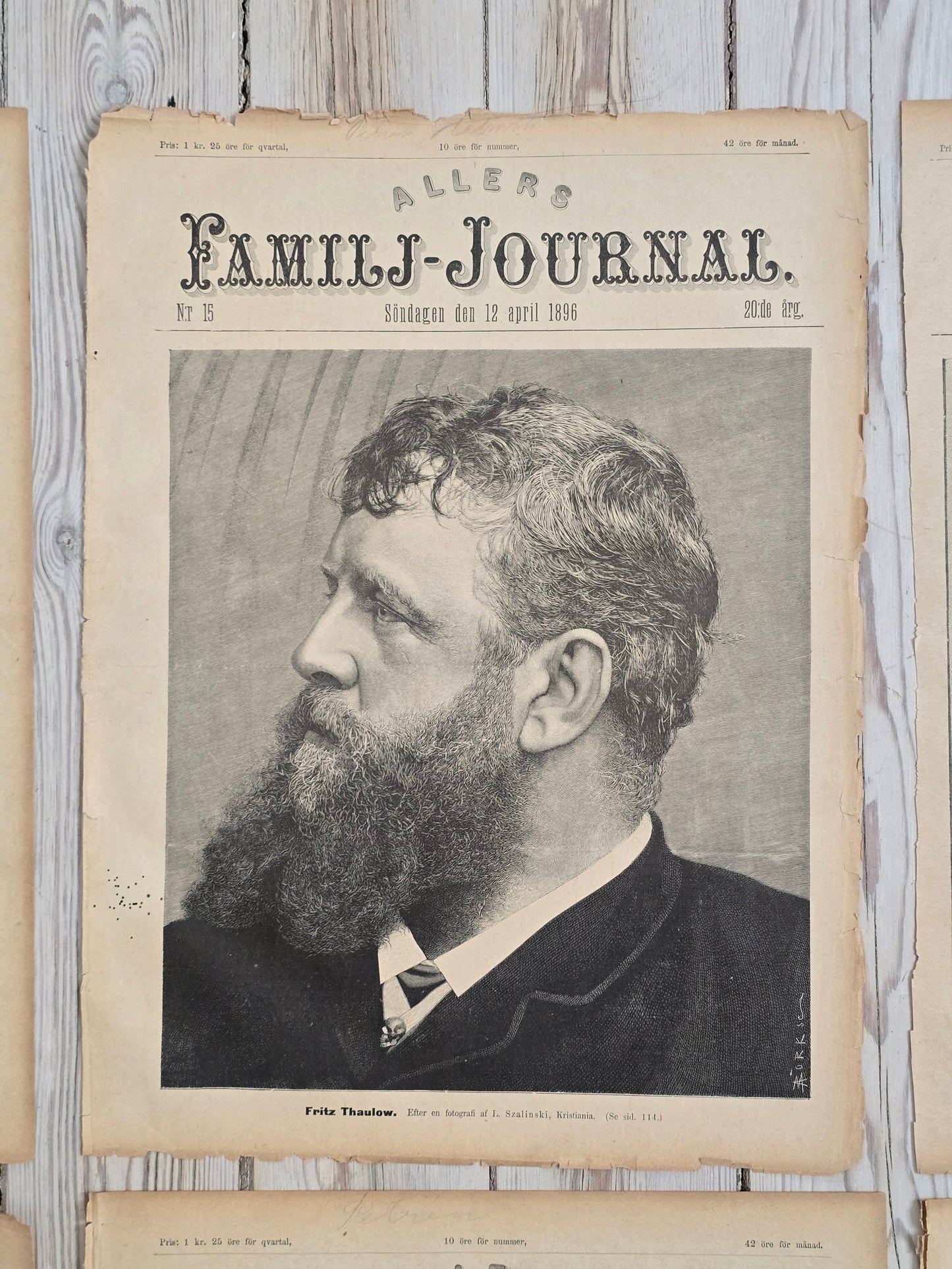 Familj Journal -vanhat isot kuvat v.1896