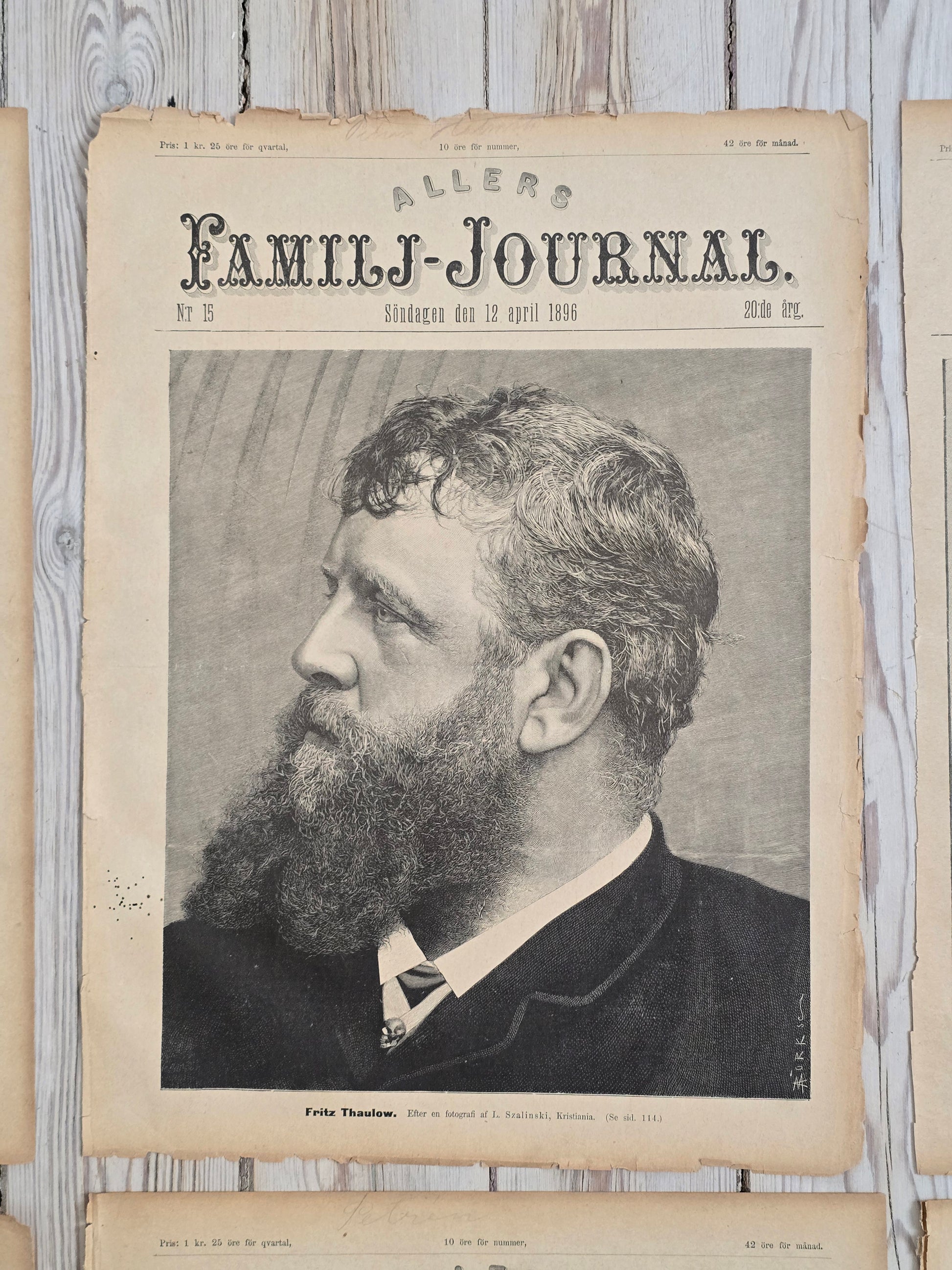 Familj Journal -vanhat isot kuvat v.1896