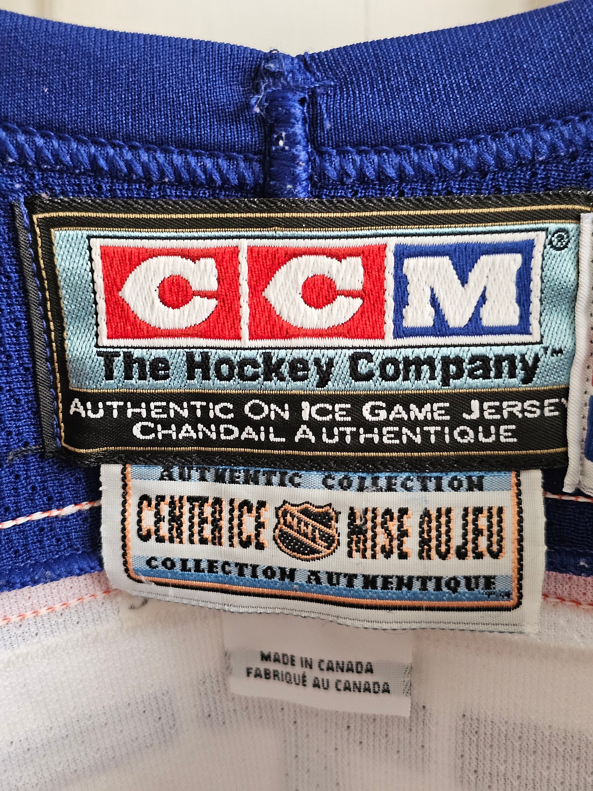 Wayne Gretzky Edmonton Oilers 80's jersey