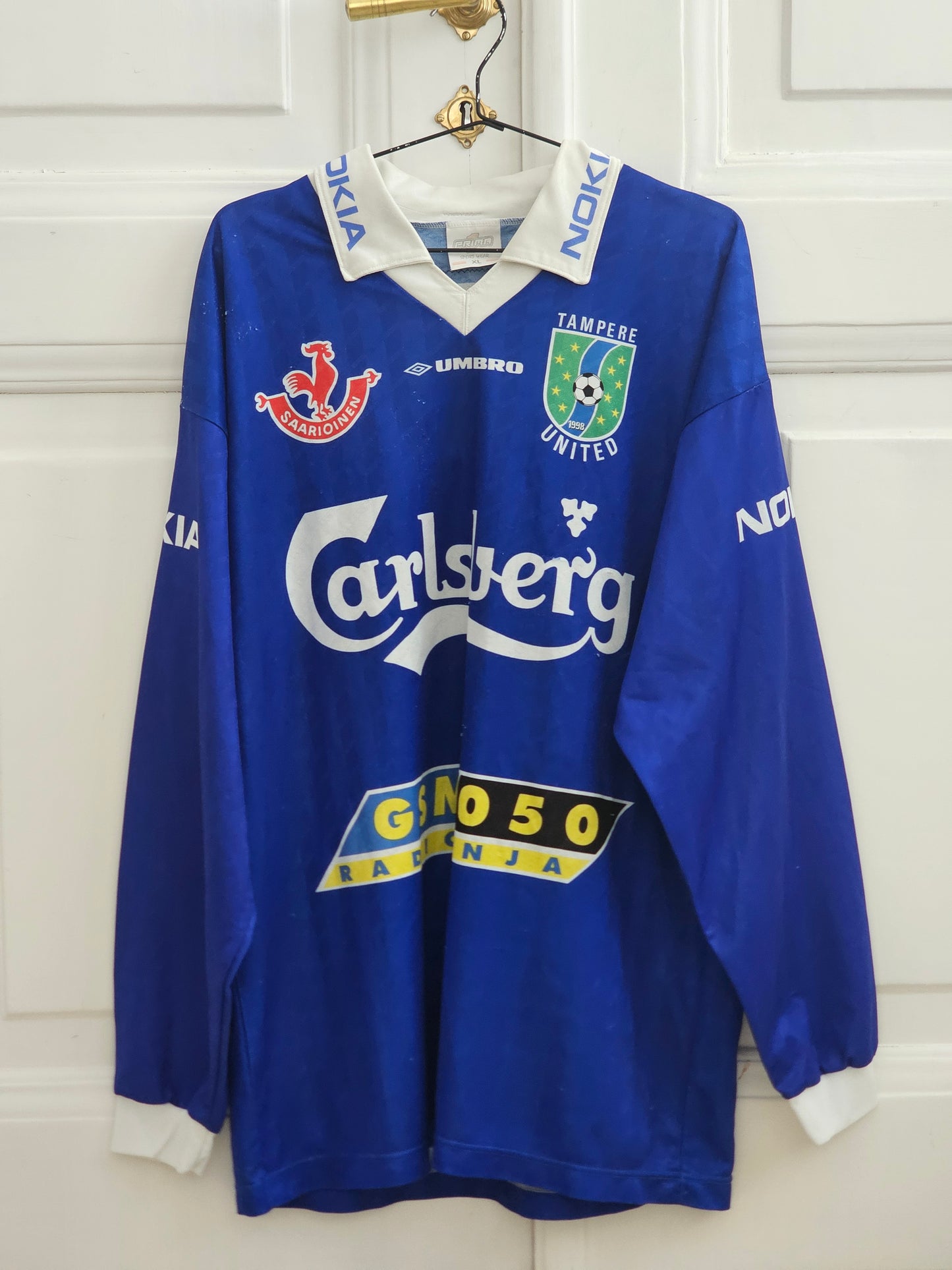 Tampere United Pietilä game worn pelipaita 90's