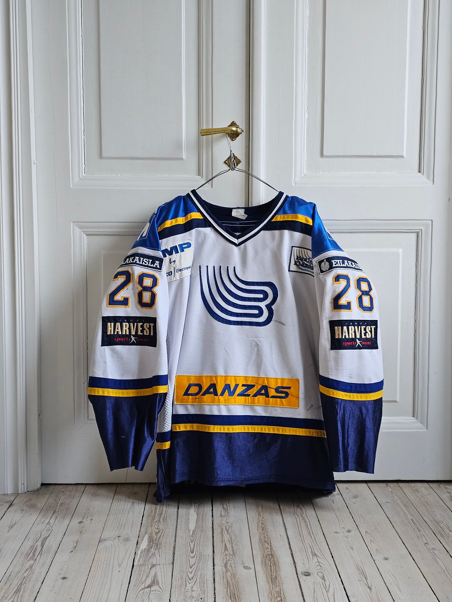 Vintage gameworn pelipaita joonas jääskeläinen