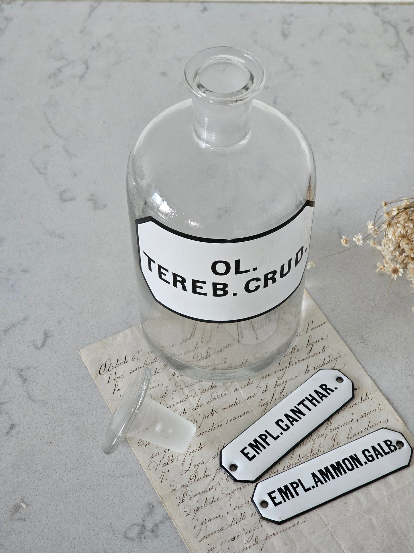 Apteekkipullo Ol.Tereb.Crud.