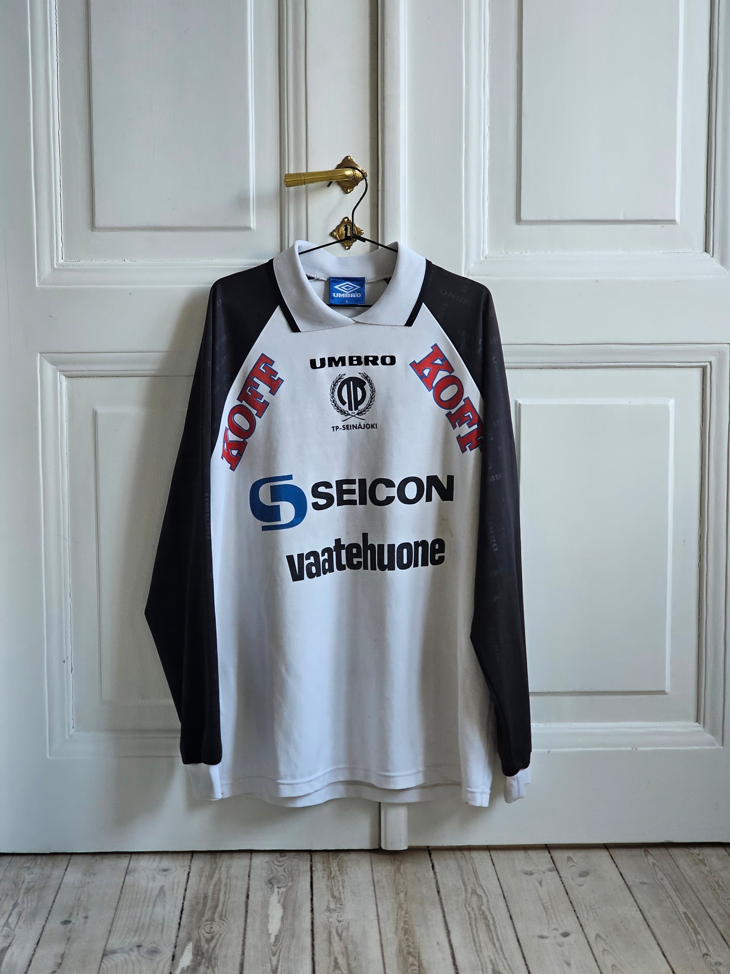 Pasi Oksanen Törnävän Pallo game worn pelipaita 1998