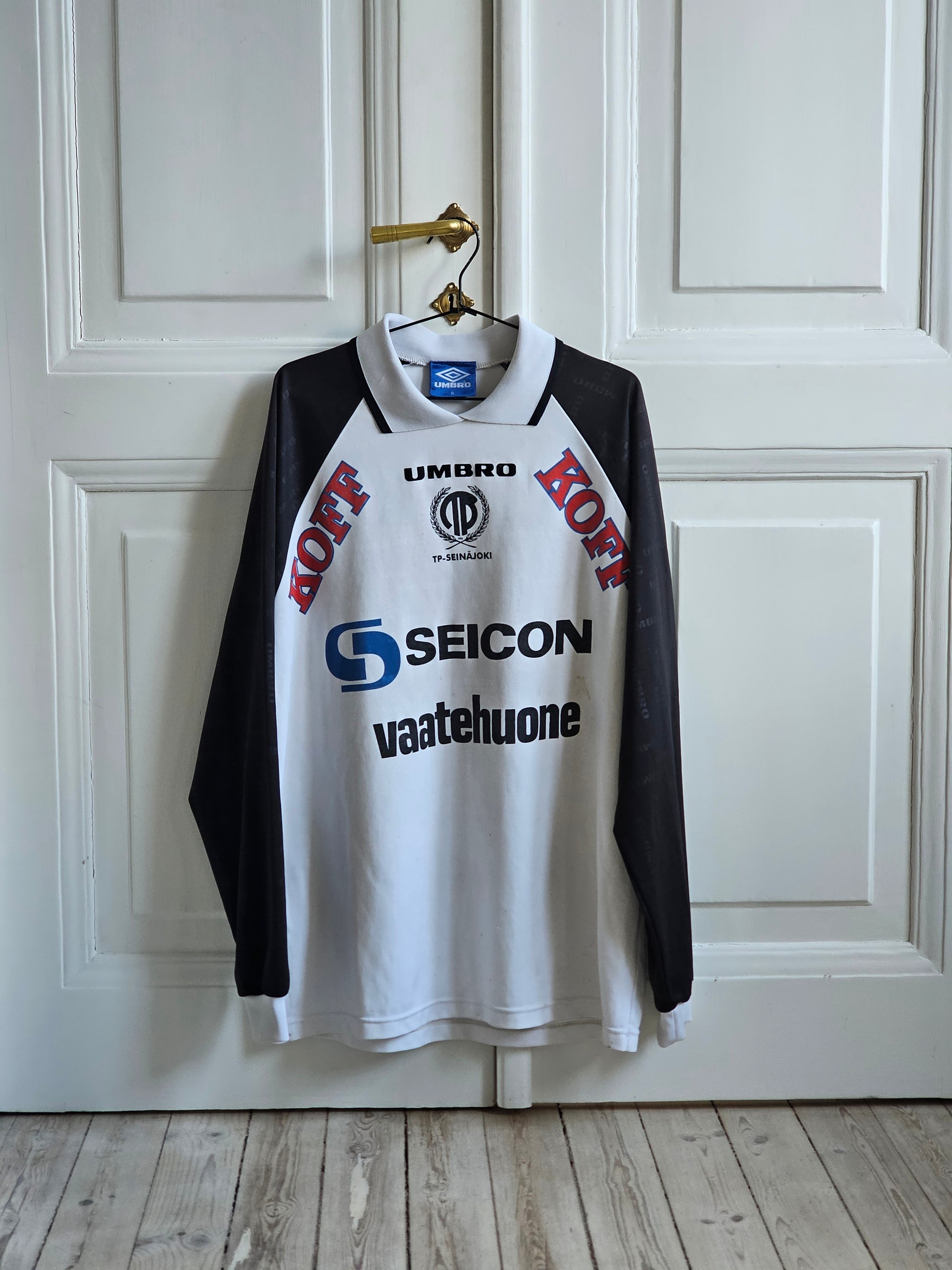 Pasi Oksanen Törnävän Pallo game worn pelipaita 1998