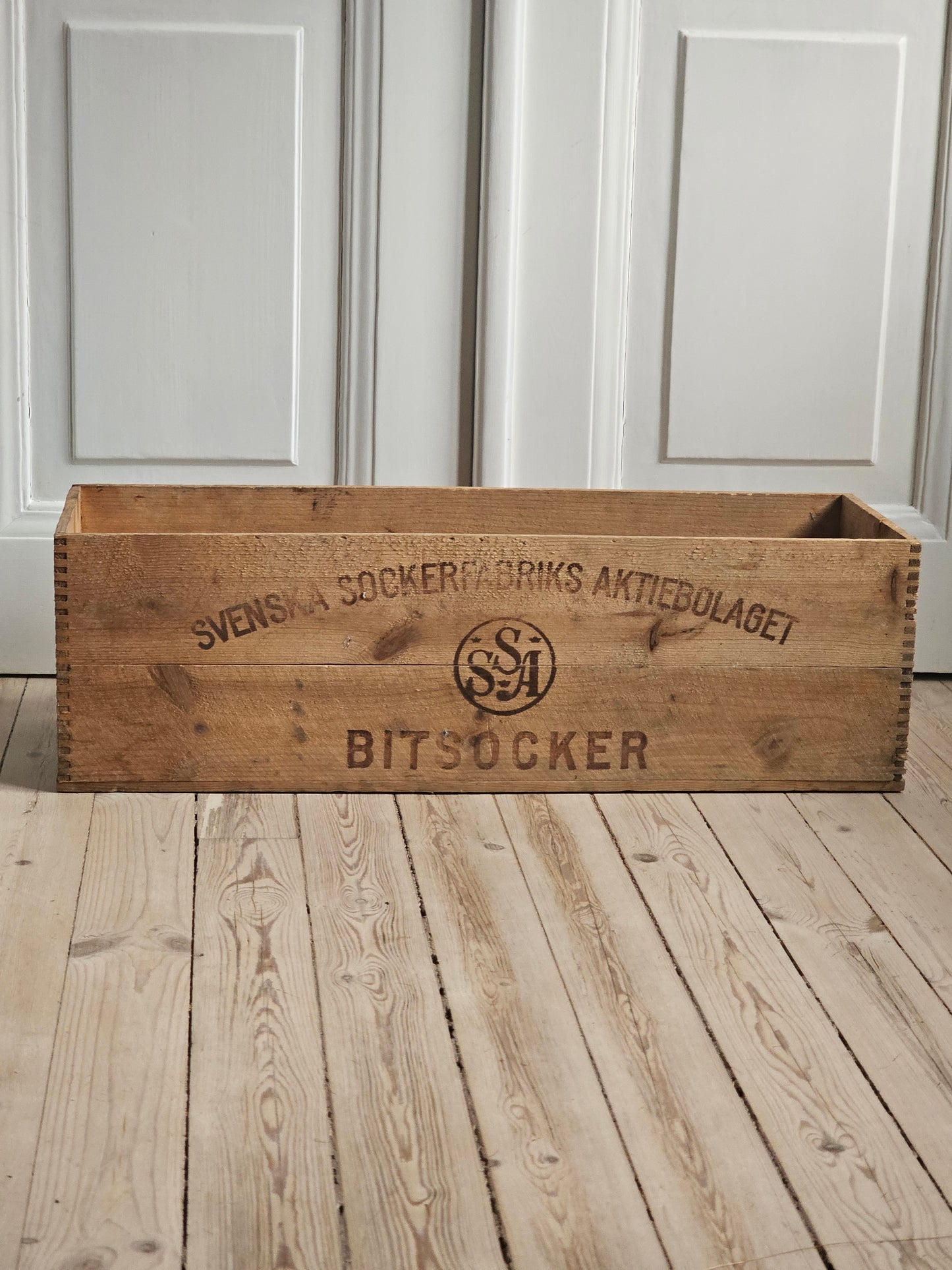 Svenska Sockerfabriks puulaatikko