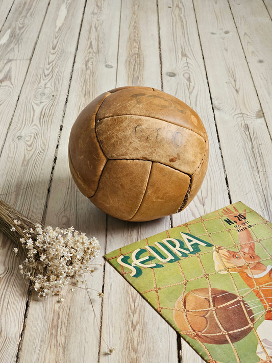 Nahkainen jalkapallo