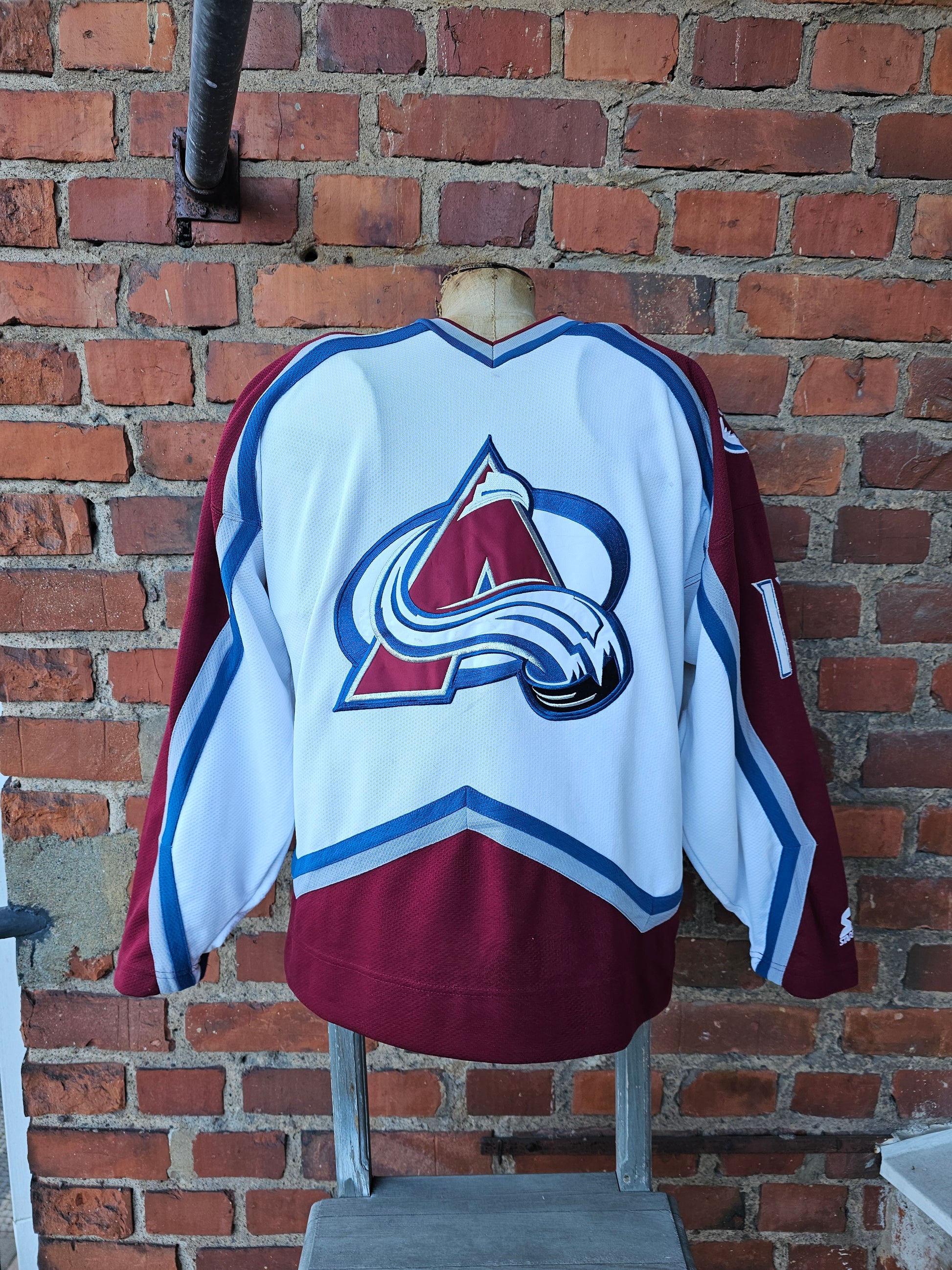 90's vintage NHL-pelipaita Colorado Avalance, Jari Kurri